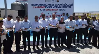 Batman'da Çevre Dostu Atık Su Arıtma Tesisi Açıldı