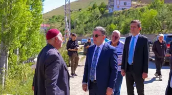 Bayburt Valisi Eldivan, Köylerde İncelemelerde Bulundu