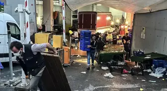Bayrampaşa'da Otopark Kavgası Pazar Yerini Gazla Doldurdu