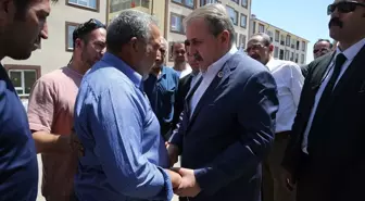 BBP Genel Başkanı Destici, Eskişehir'de yangın bölgesini ziyaret etti Açıklaması