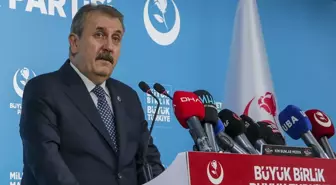 Mustafa Destici'den İsrail'e Sert Tepki: 'Soykırımın İtirafıdır'