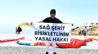 Fethiye'de Bisiklet Kazalarına Dikkat Çekmek İçin Özel Etkinlik