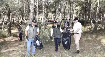 Belen'de Gönüllüler Ormanlık Alanları Temizledi