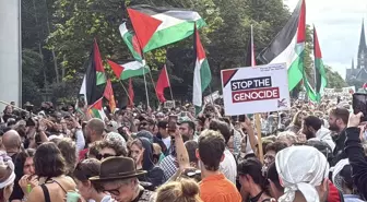 Berlin'de Filistin'e Destek Gösterisine Sert Müdahale