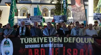 İstanbul'da Filistin İçin Yürüyüş Düzenlendi