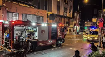 Beyoğlu'nda Bodrum Katında Yangın Çıktı