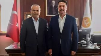 Başkan Kasap'tan Müftü Süsün'e Hayırlı Olsun Ziyareti