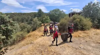 Beypazarı'nda Motosiklet Kulüplerinden Çevre Temizliği