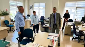 Beypazarı Kaymakamı Ünal Coşkun Vergi Dairesi'ni Ziyaret Etti