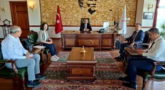 Beypazarı Kaymakamı, Ankara Kalkınma Ajansı Yetkililerini Ağırladı