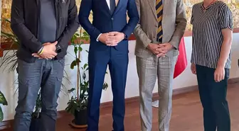 Beypazarı Kaymakamı Coşkun, İYİ Parti İlçe Başkanı Turan'ı Kabul Etti