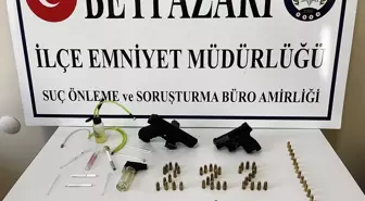 Beypazarı'nda Ruhsatsız Silah ve Uyuşturucu Ele Geçirildi