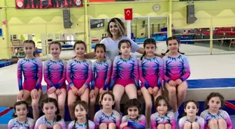 Beypazarı'nda ilkokul öğrencileri cimnastikte Ankara birincisi oldu