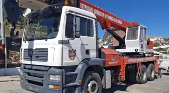 Beypazarı Şoförler ve Otomobilciler Odası Yeni Vinç Hizmete Girdi