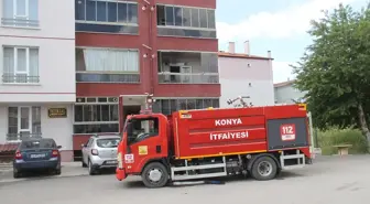 Beyşehir'de Apartman Yangını: 1 Kişi Dumandan Etkilendi