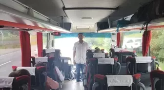 Beyşehir'de Yolcu Otobüslerine Trafik Denetimi