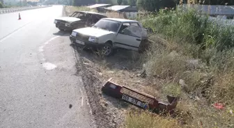 Konya'da Otomobil Kazası: 2 Kişi Yaralandı