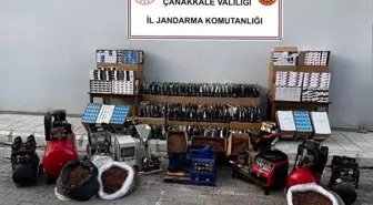 Çanakkale Biga'da Kaçakçılık Operasyonu: 62 Kilogram Tütün Ele Geçirildi