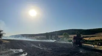 Bilecik'te Anız Yangını Kontrol Altına Alındı