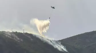 Bingöl'de Orman Yangınlarına Havadan ve Karadan Müdahale