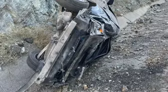 Bingöl'de Otomobil Devrildi: 3 Yaralı