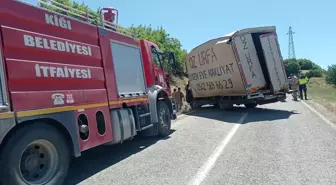 Bingöl'de Kamyonet Takla Attı: 1 Ölü, 3 Yaralı