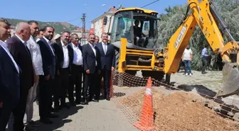 Bitlis'in Mutki ilçesinde doğal gaz alt yapı çalışmalarına başlandı