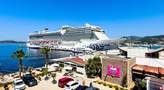 Bodrum'a İlk Defa Gelen AROYA Cruises Yolcuları Coşkuyla Karşılandı