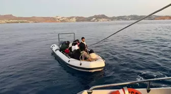 Bodrum Açıklarında 17 Düzensiz Göçmen Yakalandı