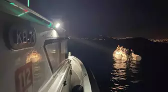 Bodrum Açıklarında 20 Düzensiz Göçmen Kurtarıldı