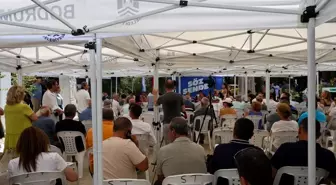 Bodrum Belediye Başkanı Tamer Mandalinci, Halkla Buluştu