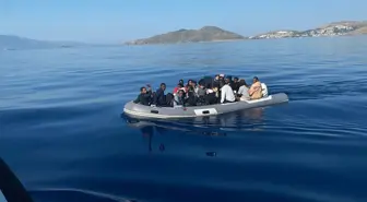 Bodrum'da 25 Düzensiz Göçmen Yakalandı