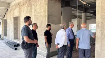 Bodrum Kaymakamı Ali Sırmalı Cami İnşaatını İnceledi