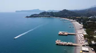 Marmara'nın Plajları Tatilcilerle Dolu