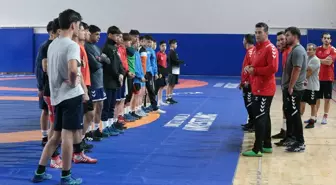 15 Yaş Altı Grekoromen Güreş Milli Takımı Balkan Şampiyonası'na Hazırlanıyor