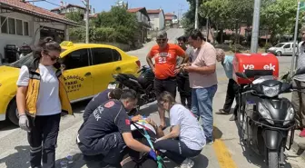 Bolu'da Motosiklet ve Taksi Çarpıştı: Sürücü Yaralandı