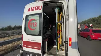 Anadolu Otoyolu'nda Tır Çarpışması: 1 Yaralı