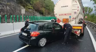 Düzce'de Zincirleme Trafik Kazası: 1 Ağır Yaralı