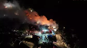 Mudurnu'da Yangın Kontrol Altına Alındı