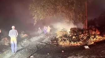 Bolu'nun Mudurnu İlçesinde Yangın: Evlere ve Samanlıklara Sıçradı
