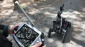Bomba uzaktan müdahale aracı 'TMR-II Halil' jandarmanın hayat kurtaran yardımcısı