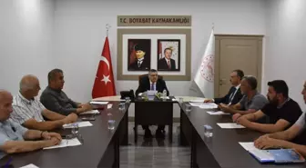 Boyabat OSB'de Güvenlik Hizmetleri ve Yatırımcı Destekleri Görüşüldü