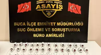 Buca'da Uyuşturucu Ticareti Hafifletildi: 2 Bin 246 Hap Ele Geçirildi