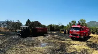 Bucak'ta Arazi Yangını İtfaiye Araçlarını Kullanmaz Hale Getirdi