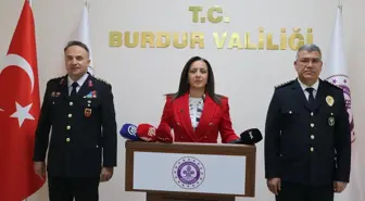 Burdur'da Güvenlik ve Asayiş Toplantısı Yapıldı