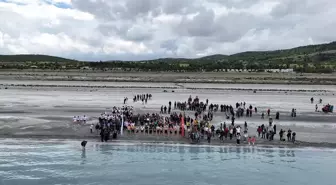 Burdur Doğa Festivali'nde Salda Gölü'nde Spor Çölenleri