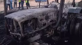 Burdur'da Traktörden Sıçrayan Yangın Kontrol Altına Alındı