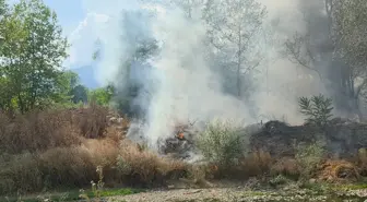 İnegöl'deki Yangın Kontrol Altına Alındı