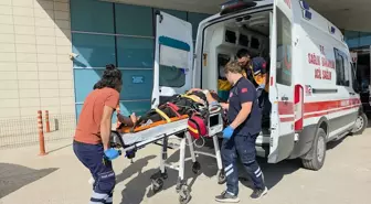İnegöl'de Elektrik Akımına Kapılan İşçi Ağır Yaralandı