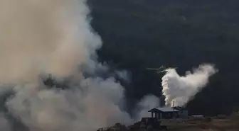 Bursa'da Orman Yangınına Havadan ve Karadan Müdahele Devam Ediyor